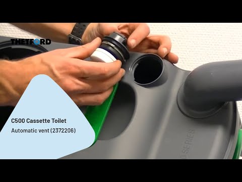 C500 | Automatic vent (2372206) replacement | Cassette toilet | THETFORD repair instructions