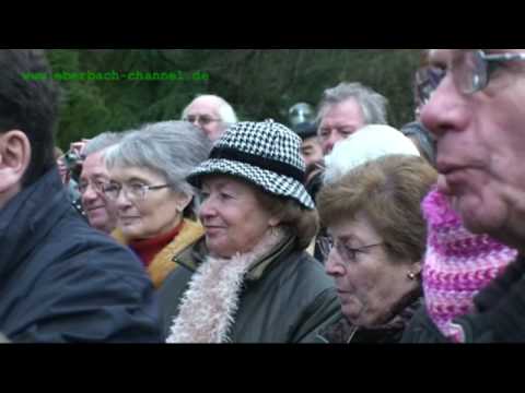 Eberbach Denkmalenthüllung Rindenklopferin 06.12.2008