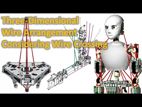 Design Optimization of Three-Dimensional Wire Arrangement Considering Wire Crossings for Tendon-driven Robots