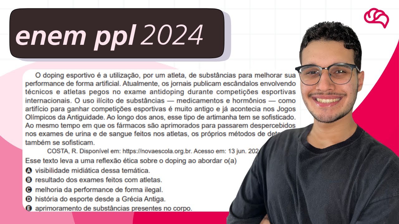 Resolução em Vídeo — Questão 23 ENEM 2024 PPL