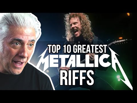 TOP 10 METALLICA RIFFS OF ALL TIME