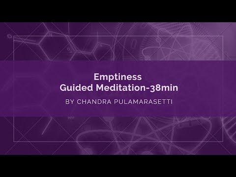 Emptiness Guided Meditation music-1 | Calming meditation music | 38 mins mindfulness meditation