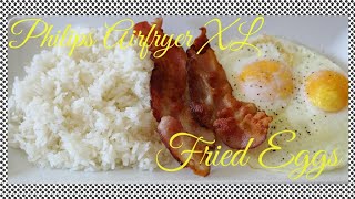 How to Make Air Fryer Fried Eggs (Eggs over medium) | Philips Airfryer XL | My Gadget Kitchen #63