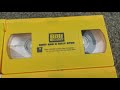 My Bob The Builder VHS Collection Tape Label