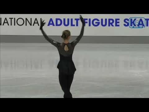 Irina Schmid. Oberstdorf 2018. Silver Ladies I FS. 8 place