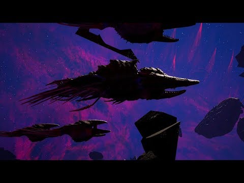 Tyranids vs Space Marines! - 1v1 Multiplayer Gameplay, Battlefleet Gothic Armada 2