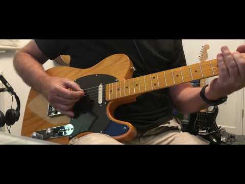 Status Quo - Spinning Wheel Blues (Rossi guitar part) cover 1970