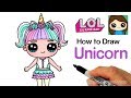 How to Draw Unicorn | LOL Surprise Doll