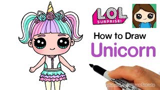 How to Draw Unicorn | LOL Surprise Doll