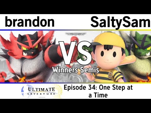 TUA: Episode 34 - brandon (Incineroar) vs. SaltySam (Ness, Incineroar) - Winners Semis