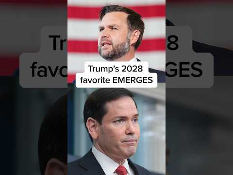 Trump's 2028  favorite EMERGES