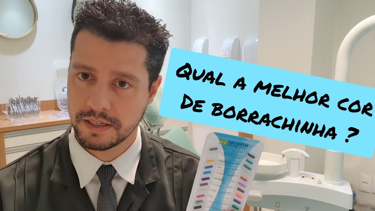 Qual a melhor cor de borrachinha do aparelho