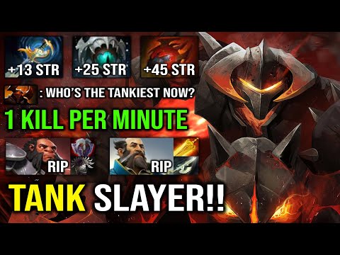 TANK Are Nothing For this Chaos Knight | 1Kill Per Min OP Crit Strike 100% Deleted Axe Dota 2