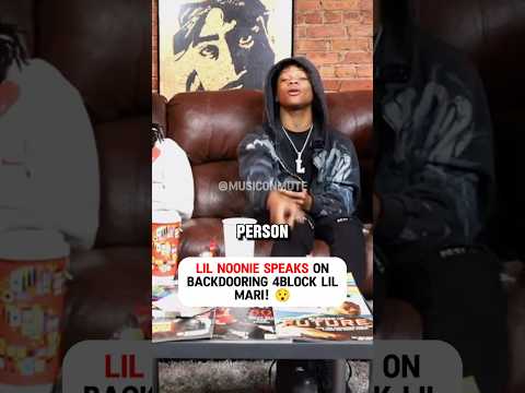 Lil Noonie Speaks On BACKDOORING 4Block Lil Mari!