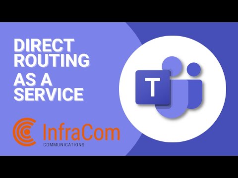 Microsoft Teams Phone System Direct Routing as a Service