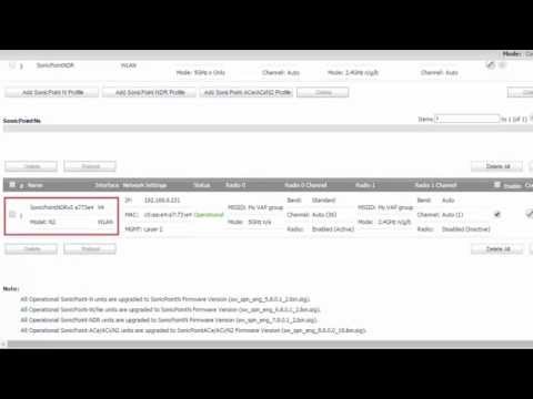 How to Register SonicPoint Access Points