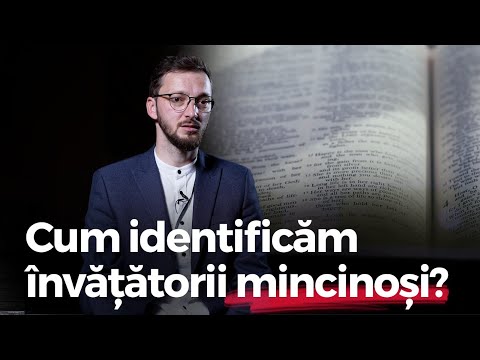 Cum identificăm ȋnvăţătorii mincinoşi? | Andrei Croitoru | Argument | Ep. 13