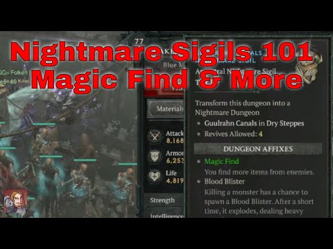 Diablo IV - Nightmare Sigil's & Nightmare Dungeons (Glyph Leveling)