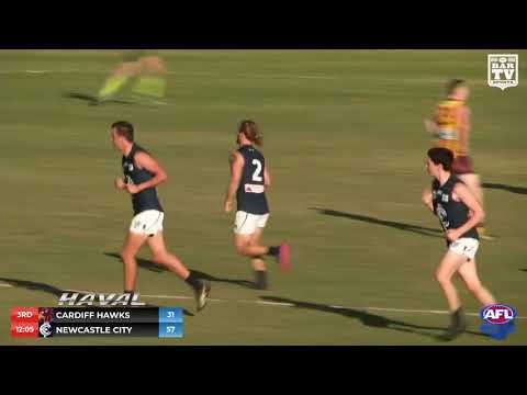 2019 HCCAFL Black Diamond Cup Round 7 Highlights   Cardiff Hawks v Newcastle City Blues