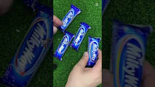 🤩Pack of Milky Way Sweets😋#asmr #chocolate #funny #satisfying