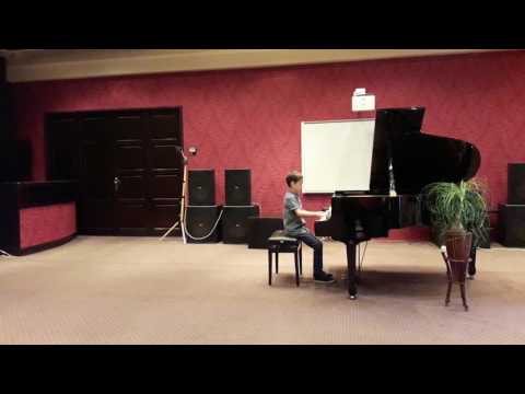 David Grujovski in the international competition in Gevgelija