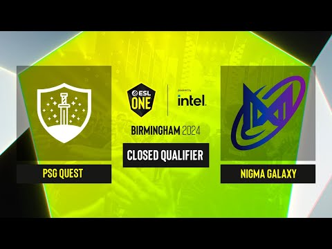 Dota2 - PSG Quest vs Nigma Galaxy - Game 2 - ESL One Birmingham 2024 - CQ - MENA