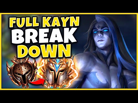 #1 KAYN WORLD FULL COAHCING SESSION TO GET YOU TO CHALLENGER! - League of Legends