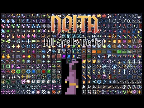 Noita Tier list: ALL 422 spells!
