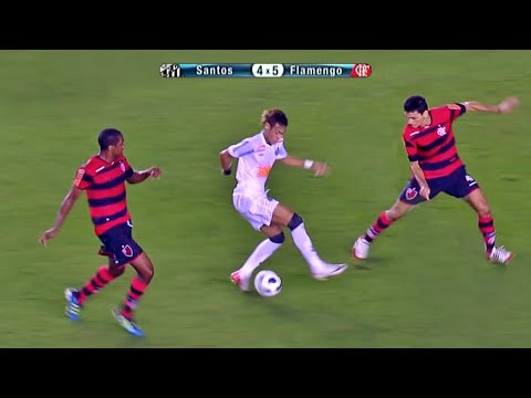 O Show de Neymar Contra o Flamengo em 2011