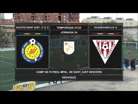 Jornada 24 (21/22) ATLETIC SANT JUST . F. C. C - VILADECANS U.D. A