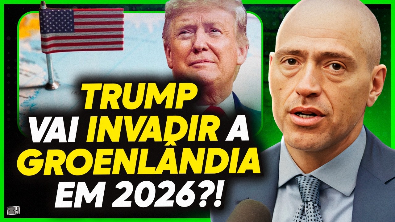 TRUMP QUER INVADIR A GROENLÂNDIA? O PLANO DE EXPANSÃO DOS EUA!