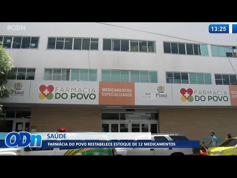 FarmaÌcia do povo restabelece estoque de 12 medicamentos 30 09 2021