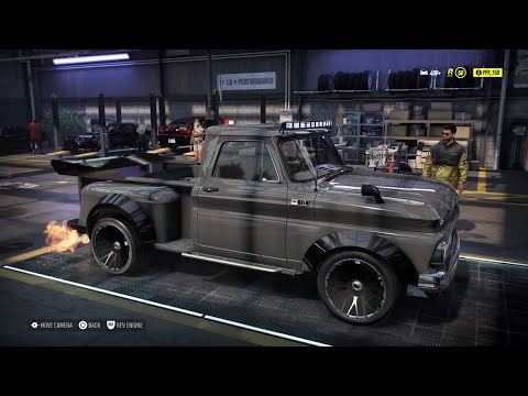 Need For Speed Heat-CHEVROLET C10 STEPSIDE PICKUP'65 [MAX BUILD 1,385 HP]