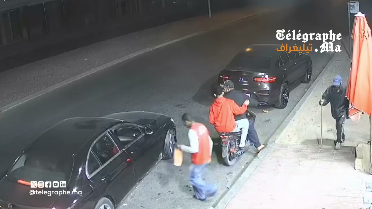 فيديو .. سرقة تطال محلاً تجارياً بأكادير باستعمال سيارة فارهة