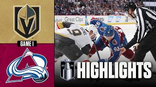 Golden Knights vs. Avalanche | NHL Playoff Highlights | Game 1 | May 20, 2026