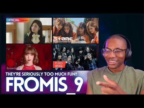 fromis_9 | 'To Heart', 'DKDK', 'Love Bomb', '#menow' MV's REACTION | They're seriously too much fun!