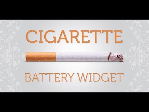 Cigarette Smoking HD Battery Video