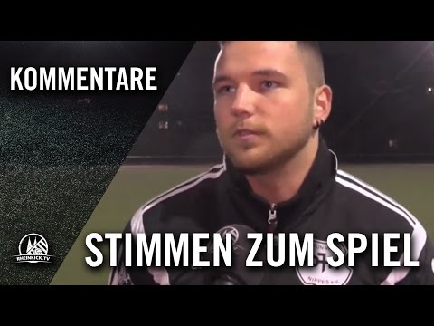 Die Stimmen zum Spiel (DJK Grün-Weiß Nippes - SC Borussia Kalk, U19 A-Junioren, Kreisklasse, Köln)