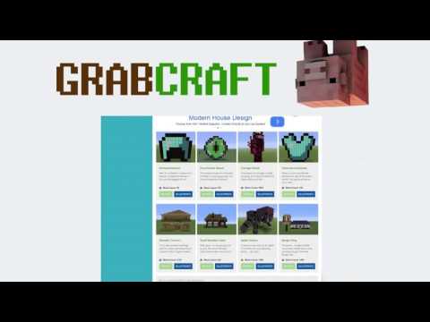 GrabCraft - Searching for Minecraft blueprints online?