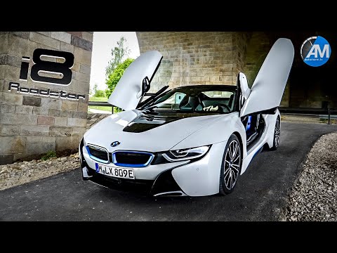 BMW i8 Roadster - DRIVE & SOUND!