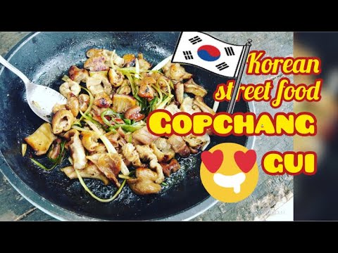 GOPCHANG GUI- COMIDA DE RUA COREANA | VLOG #11