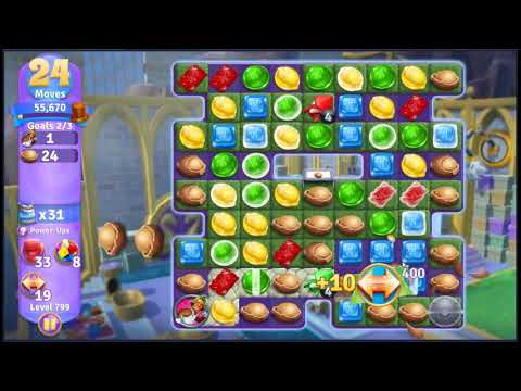 Wonka's World of Candy Level 799 - NO BOOSTERS + FULL STORY 🍫 | SKILLGAMING ✔️