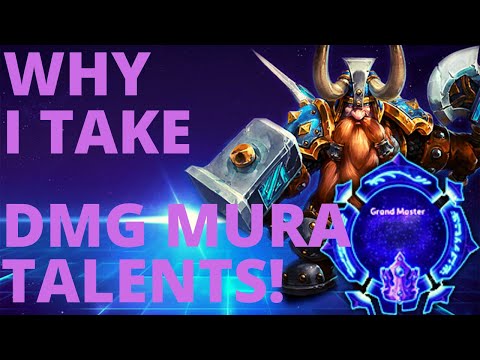 Muradin Avatar - WHY I TAKE DAMAGE TALENTS ON MURADIN! - Grandmaster Storm League