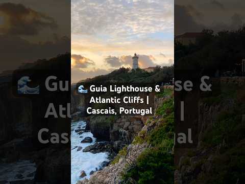 🇵🇹 Discover Guia Lighthouse | One of Cascais' Coastal Gems#cascais #lisbon #portugal