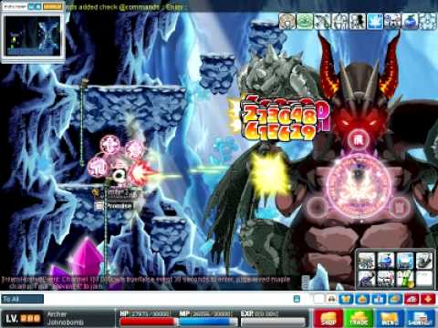 Horntail lvl 200 bowmaster solo