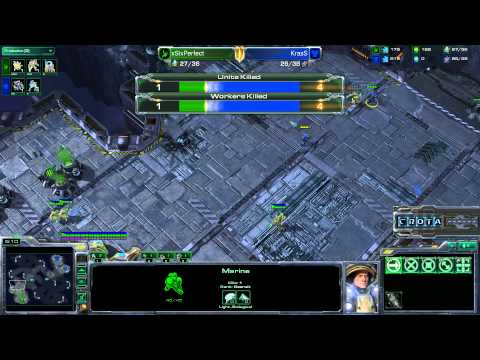 xSix Perfect (P) vs Krass (T) - G1 - StarCraft - SC1450