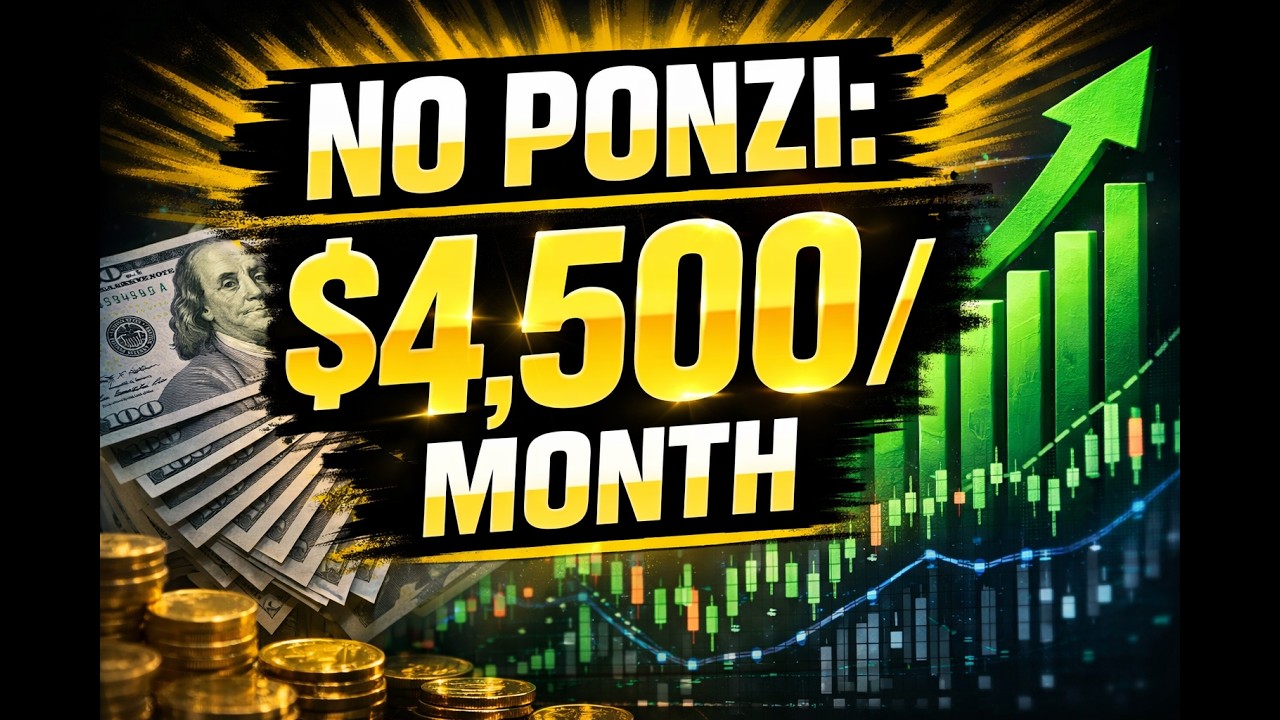 No Ponzi. No Trading. $4,500/Month From DEX Fees