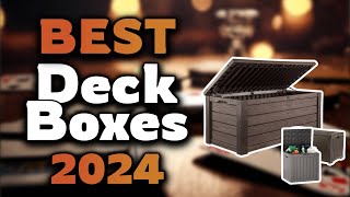 Top Best Deck Boxes in 2024 & Buying Guide - Must Watch Befo