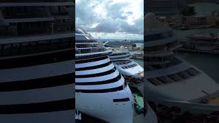 CARNIVAL VISTA DOCKING IN LA BAHIA DE SAN JUAN!🇵🇷 #cruiseship #cruisetour #cruise