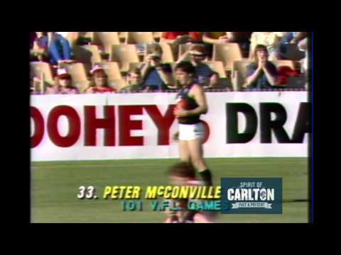 Peter McConville 1983 - Carlton Football Club Past Player